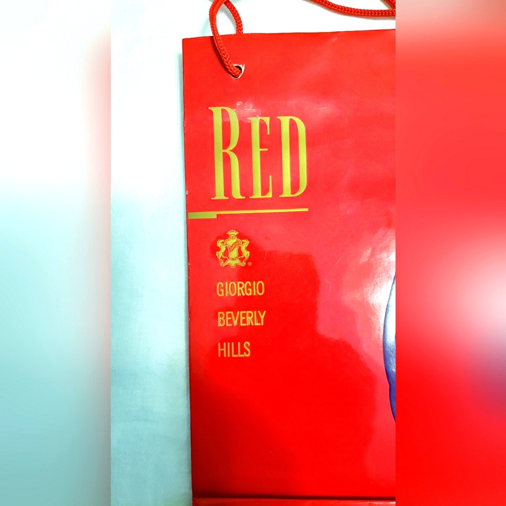 Georgio Beverly Hills- RED Gift Bag